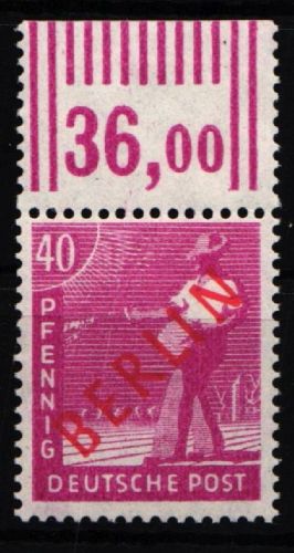 Berlin 25 W OR postfrisch u.a. geprüft Schlegel BPP #JT542