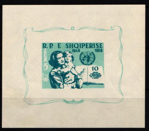 Albanien Block 6 postfrisch #JU454