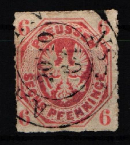 Preußen 15 gestempelt #JS947