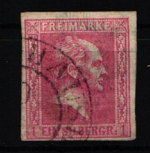 Preußen 10 gestempelt gut geschnitten #JS956