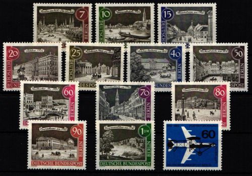 Berlin Jahrgang 1962 postfrisch