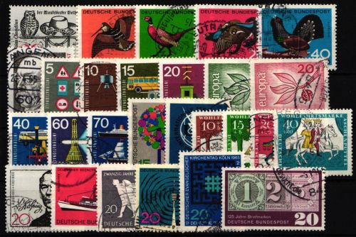 BRD Bund Jahrgang 1965 mit 462-488 gestempelt #BRD-O-1965