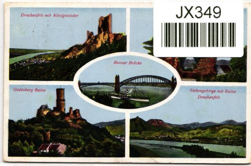 Deutsches Reich 516 auf Postkarte Sommer Olympiade #JX349