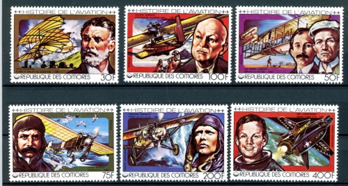Komoren 429-434 postfrisch