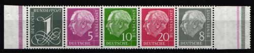 BRD Bund Zd W 17 Y und W 22 Y postfrisch #JZ997