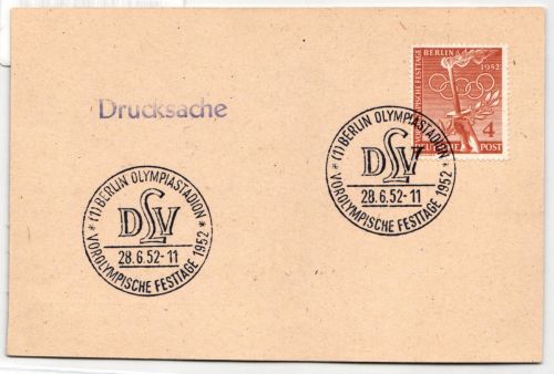 Berlin 88 auf Postkarte ungelaufen #JX720