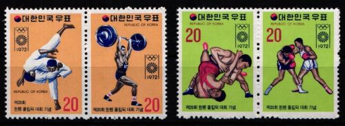 Südkorea 846-848 postfrisch 2 Paare, Olympische Spiele #KA603