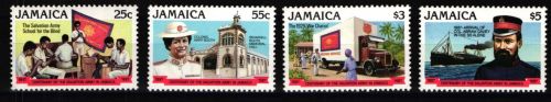 Jamaika 679-682 postfrisch Schifffahrt #JH784