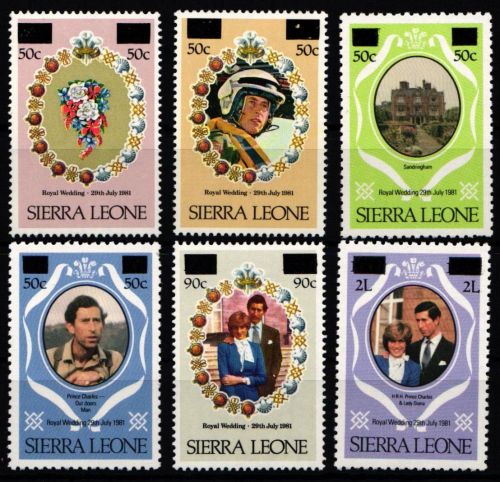 Sierra Leone 658-663 postfrisch #KA311