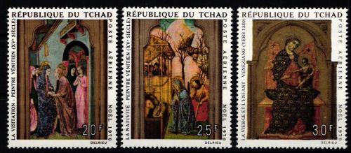 Tschad 338-340 postfrisch #KA353