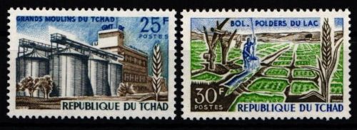 Tschad 187-188 postfrisch #KA361