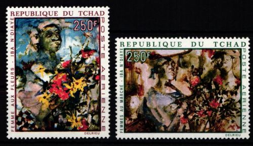 Tschad 321-322 postfrisch