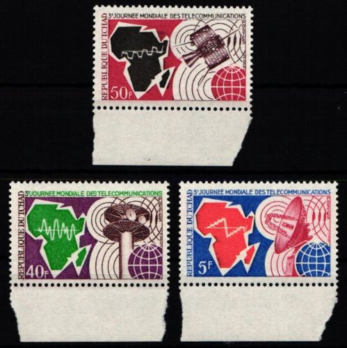 Tschad 383-385 postfrisch #KA371