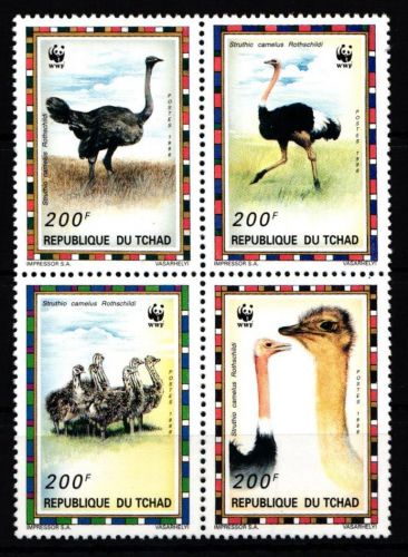Zentralafrika 1370-1373 A postfrisch Viererblock #KA417