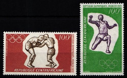 Zentralafrikanische Republik 265-266 postfrisch