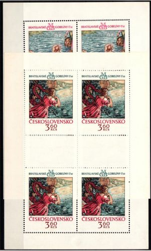 Tschechoslowakei 2265-2266 postfrisch als Kleinbögen #JI757