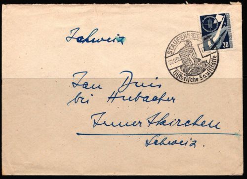Bund 170 gestempelt auf Brief, Sonderstempel #JI979