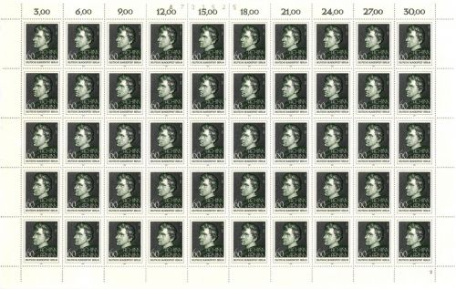 Berlin 50er Bogen 637 postfrisch Formnummer 2 #KE634