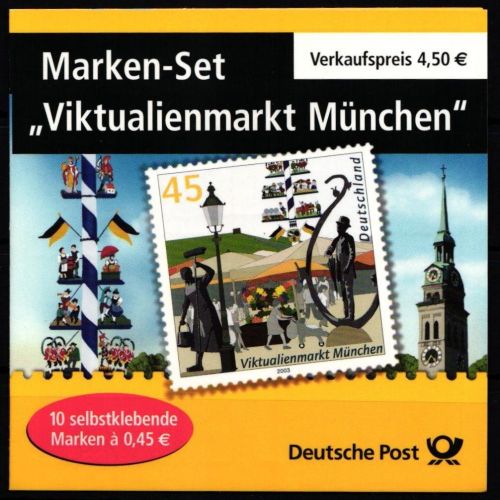 BRD Bund MH 53 gestempelt
