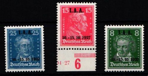 Deutsches Reich 407-409 postfrisch