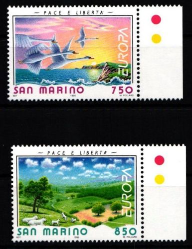 San Marino 1607-1608 postfrisch Europa #KG243