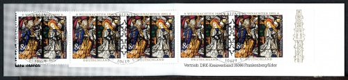 Bund Rotes Kreuz Weihnachtsmarkenheft 1995 mit 1831 gestempelt Berlin #IJ153