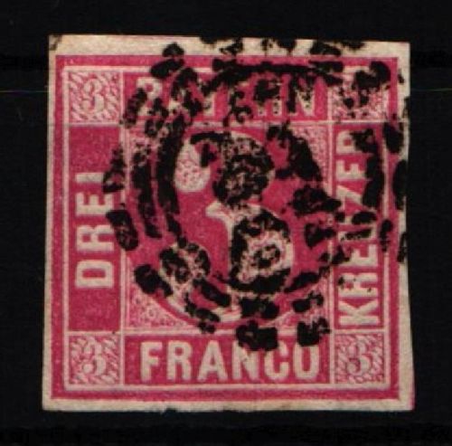 Bayern 9 gestempelt leichte Mängel #KF596