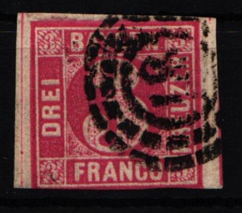 Bayern 9 gestempelt leichte Mängel #KF601
