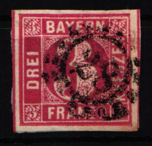 Bayern 9 gestempelt saubere Bedarfsqualität #KF613