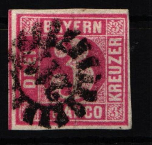 Bayern 9 gestempelt saubere Bedarfsqualität #KF616