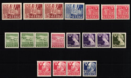 Schweden Jahrgang 1946 mit 318-326 postfrisch #KF818