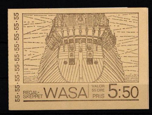 Schweden MH 21 gestempelt als Markenheftchen #KG803