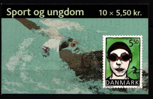 Dänemark 1332 postfrisch Markenheftchen #KH481