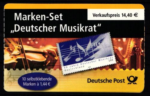 BRD Bund MH 54 gestempelt #KI085