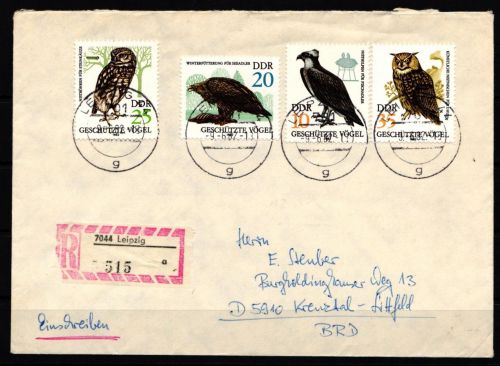 DDR 2702-2705 gestempelt