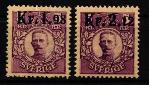 Schweden 107-108 postfrisch