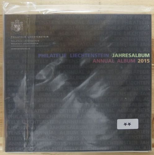 Liechtenstein Jahresalbum 2015 postfrisch #KG629