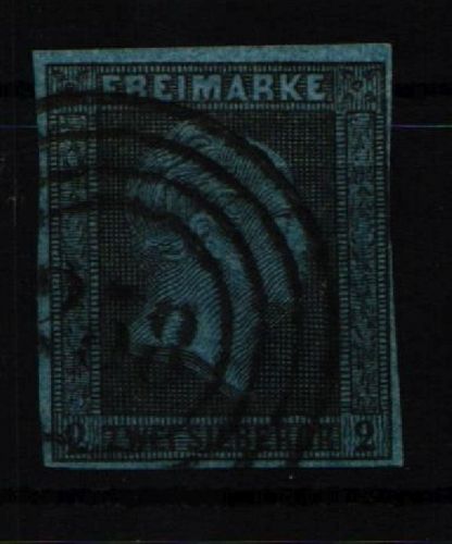 Preußen 3 gestempelt N4 258 "Coeln", leichte Mängel #KI703