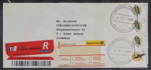 Argentinien 2266 gestempelt auf Brief #KJ919