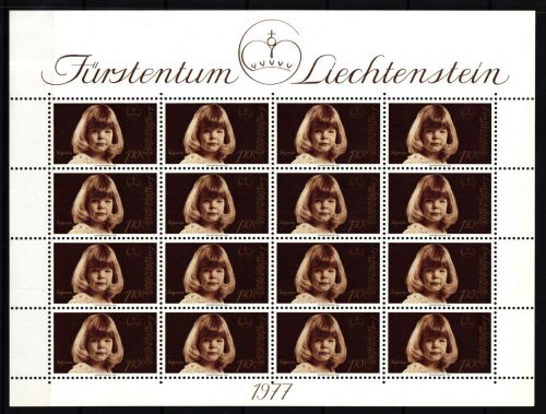 Liechtenstein Kleinbogen 687 postfrisch #KG644