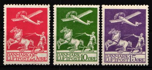 Dänemark 143-145 postfrisch