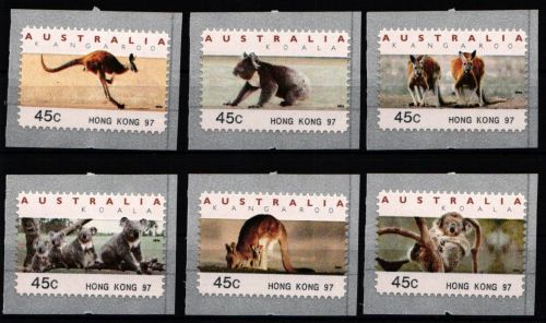 Australien Automatenmarken 40-45 postfrisch