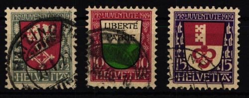 Schweiz 149-151 gestempelt #KL357