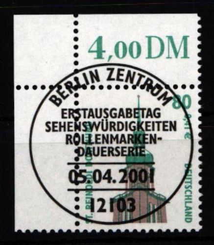 BRD Bund 2177 gestempelt vom Eckrand mit Vollstempel #KL424