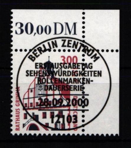 BRD Bund 2141 gestempelt vom Eckrand mit Vollstempel #KL428