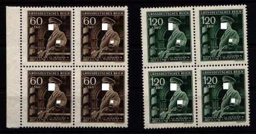 Böhmen und Mähren 136-137 postfrisch 4er Block #KL467
