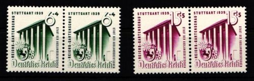 Deutsches Reich 692-693 postfrisch waagerechtes Paar #KL498
