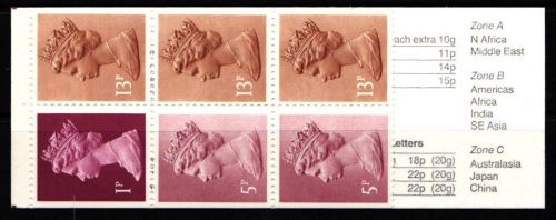 Großbritannien MH 77 D postfrisch Markenheftchen #KL835