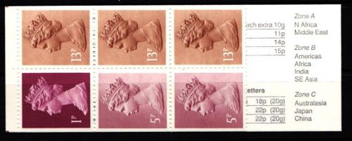 Großbritannien MH 77 D postfrisch Markenheftchen #KL836