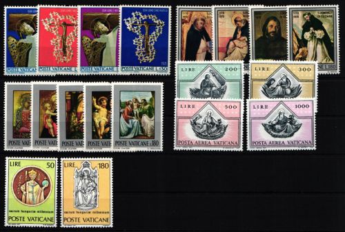 Vatikan Jahrgang 1971 postfrisch #KM898
